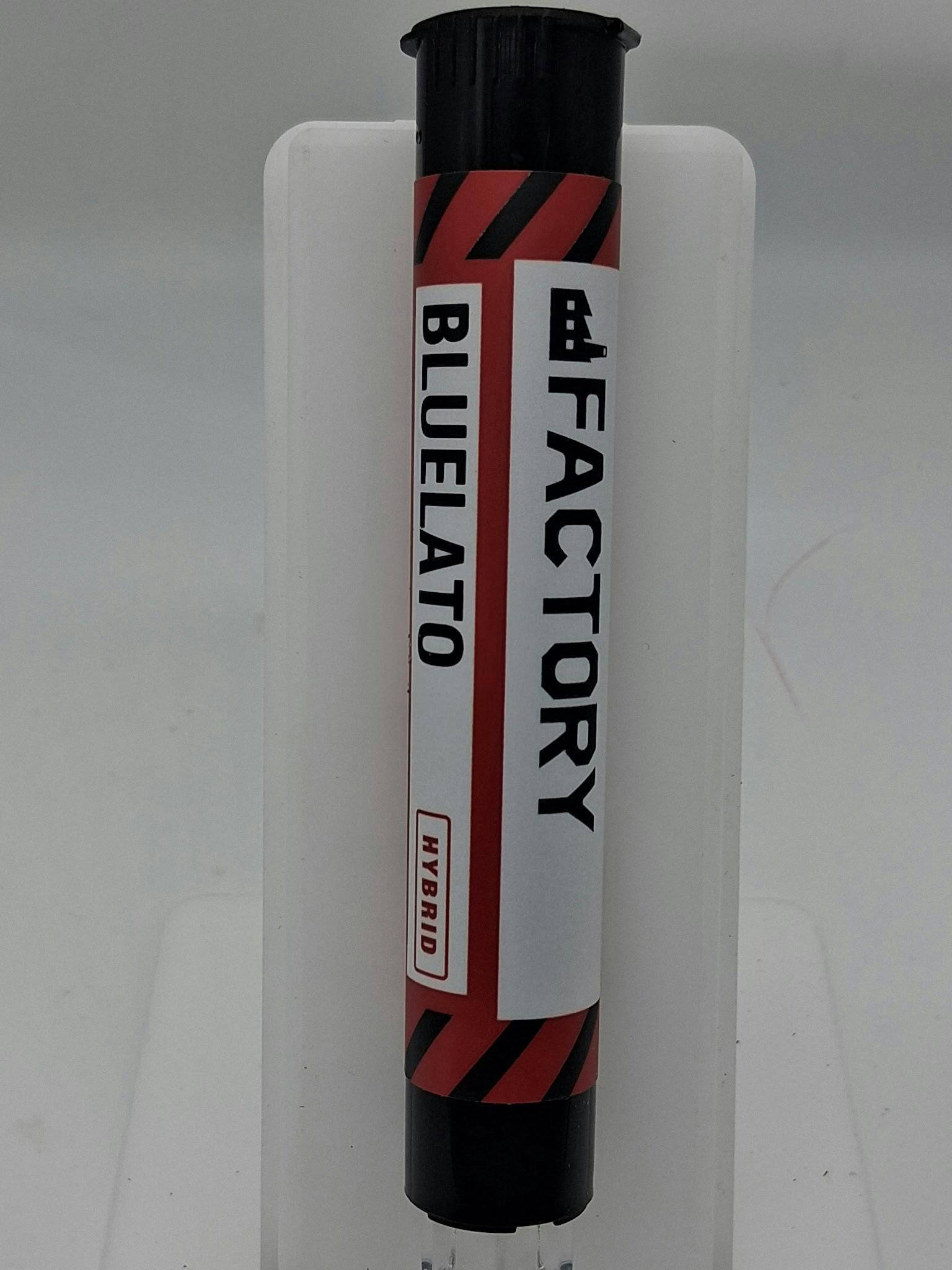 Factory - Bluelato - 1 Pack Preroll Case (1g) at Green Eden