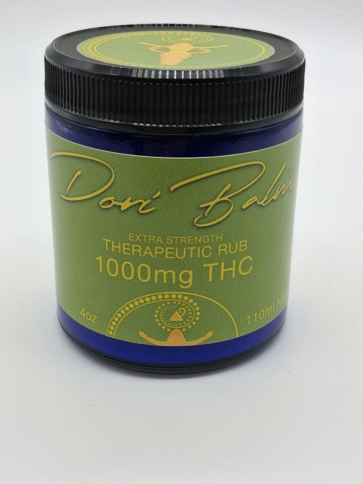 Topical - Dori Balm Extra Strength - 1000mg THC