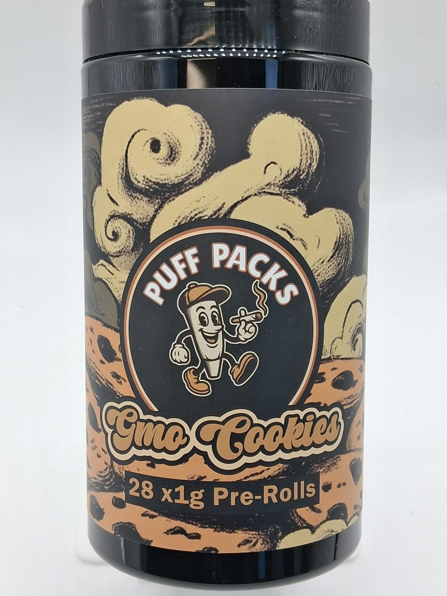 GMO Cookies - Puff Pack 28 x 1g Pre-Rolls