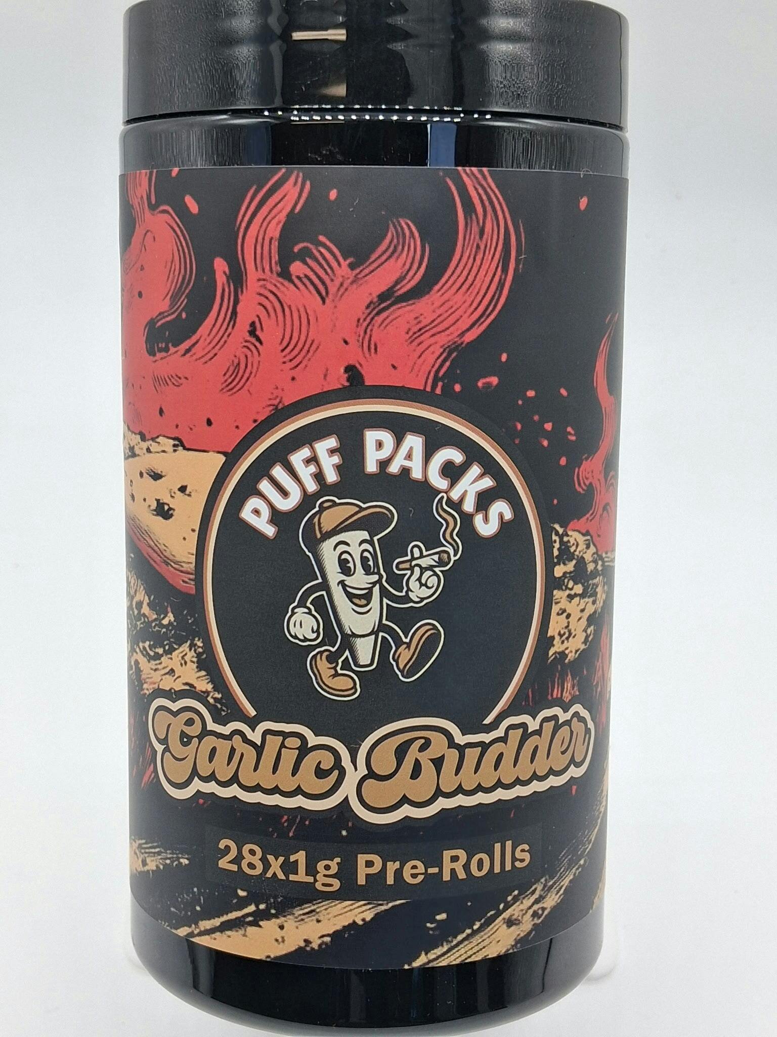 Garlic Budder - Puff Pack 28 x 1g Pre-Rolls
