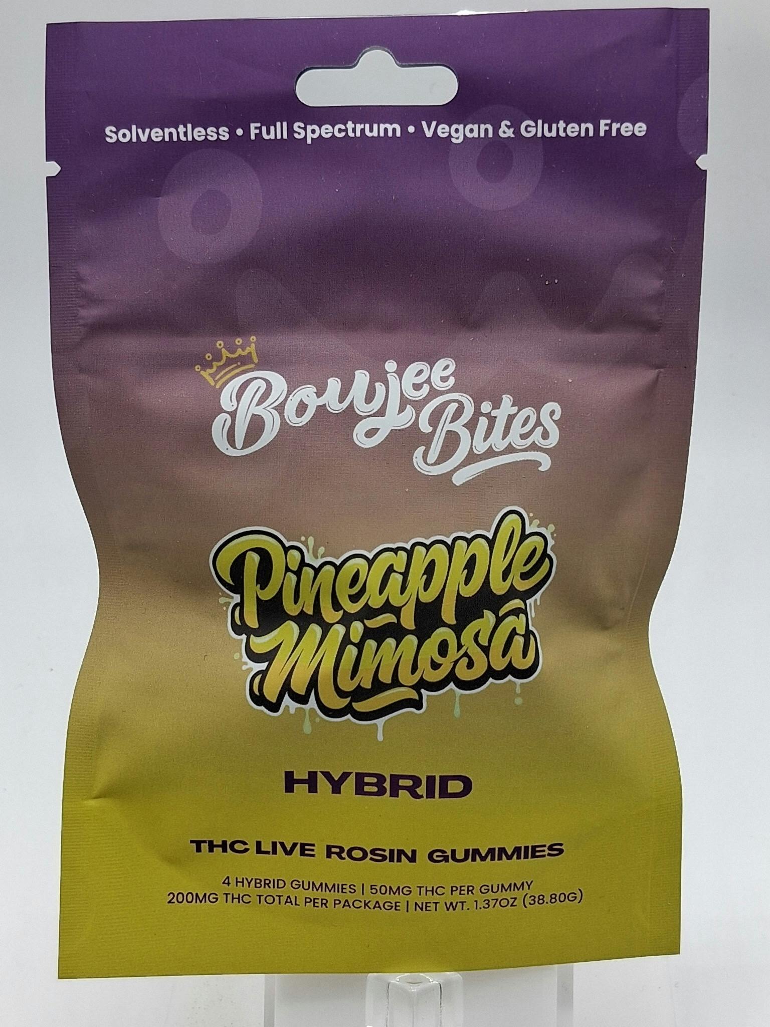 Pineapple Mimosa | 50mg | Rosin Gummy | 4 ct - Unit