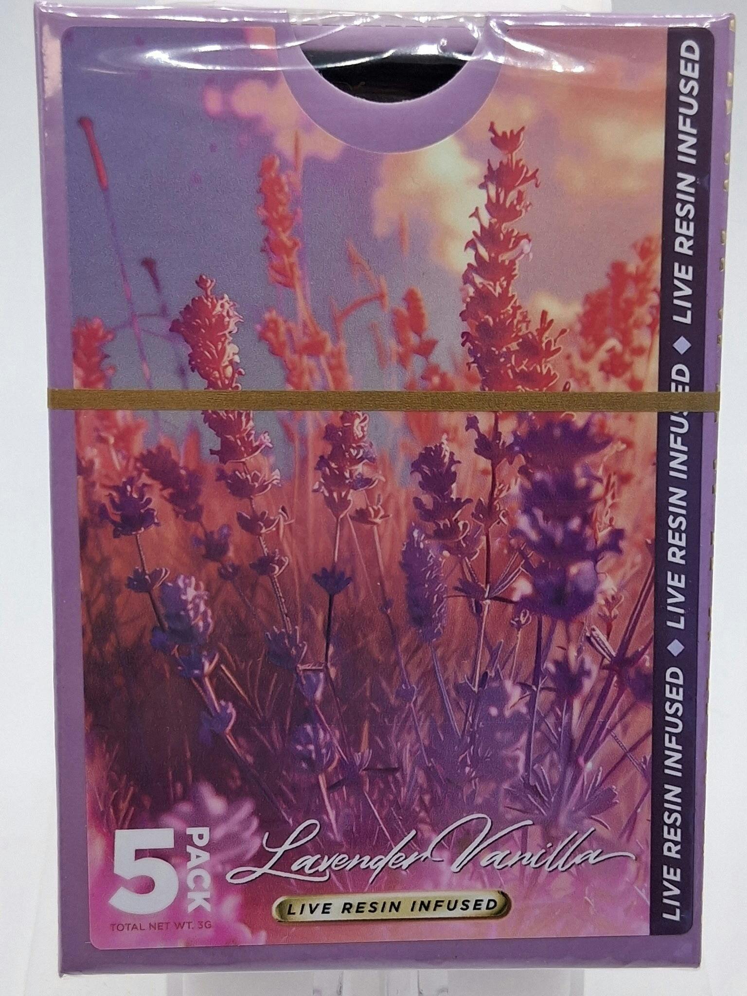 Lavender Vanilla - 5 Pack Preroll Case (3g) Infused