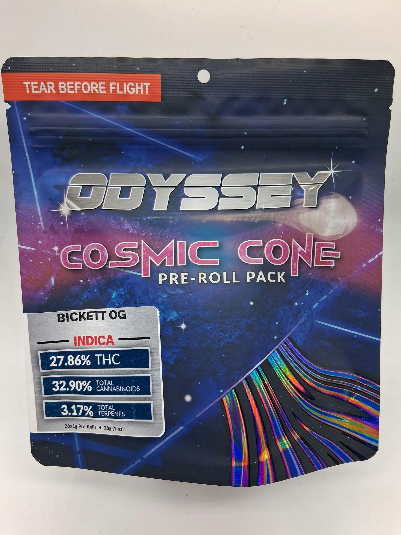 Odyssey Bickett OG PreRoll Pack 28x1g