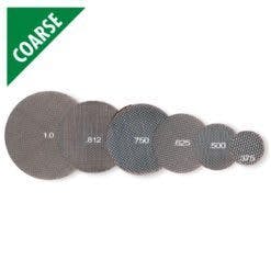 Stainless Steel Coarse Screens .75 - 5 pack