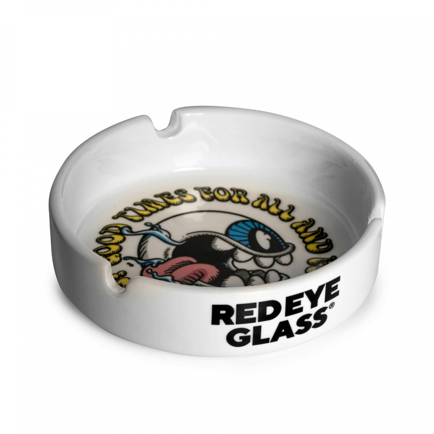 Red Eye Glass - Good Times Ceramic Ashtray