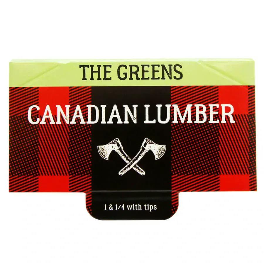 Canadian Lumber - 1.25" Greens Rolling Papers
