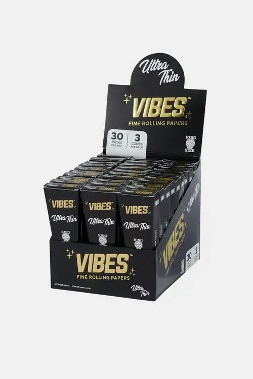 VIBES - King Size Ultra Thin Cones