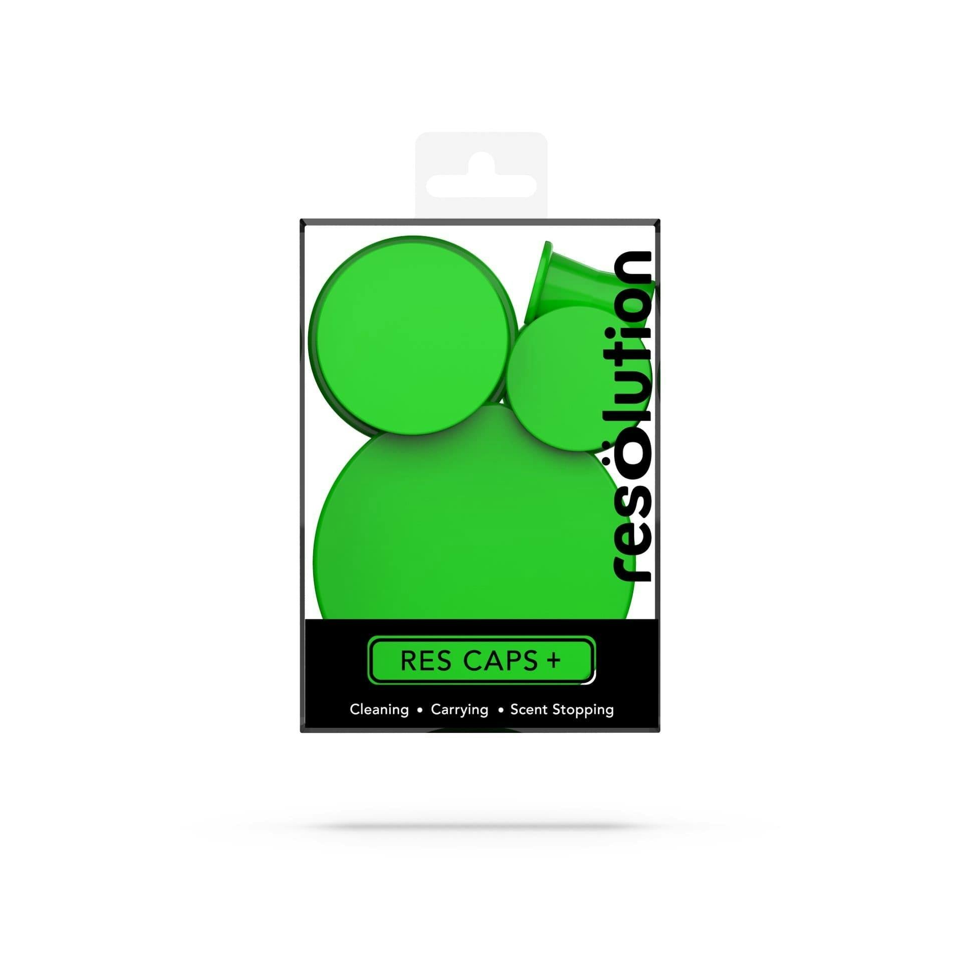 ResOlution - Silicone "Res-Caps" for Cleaning - Green