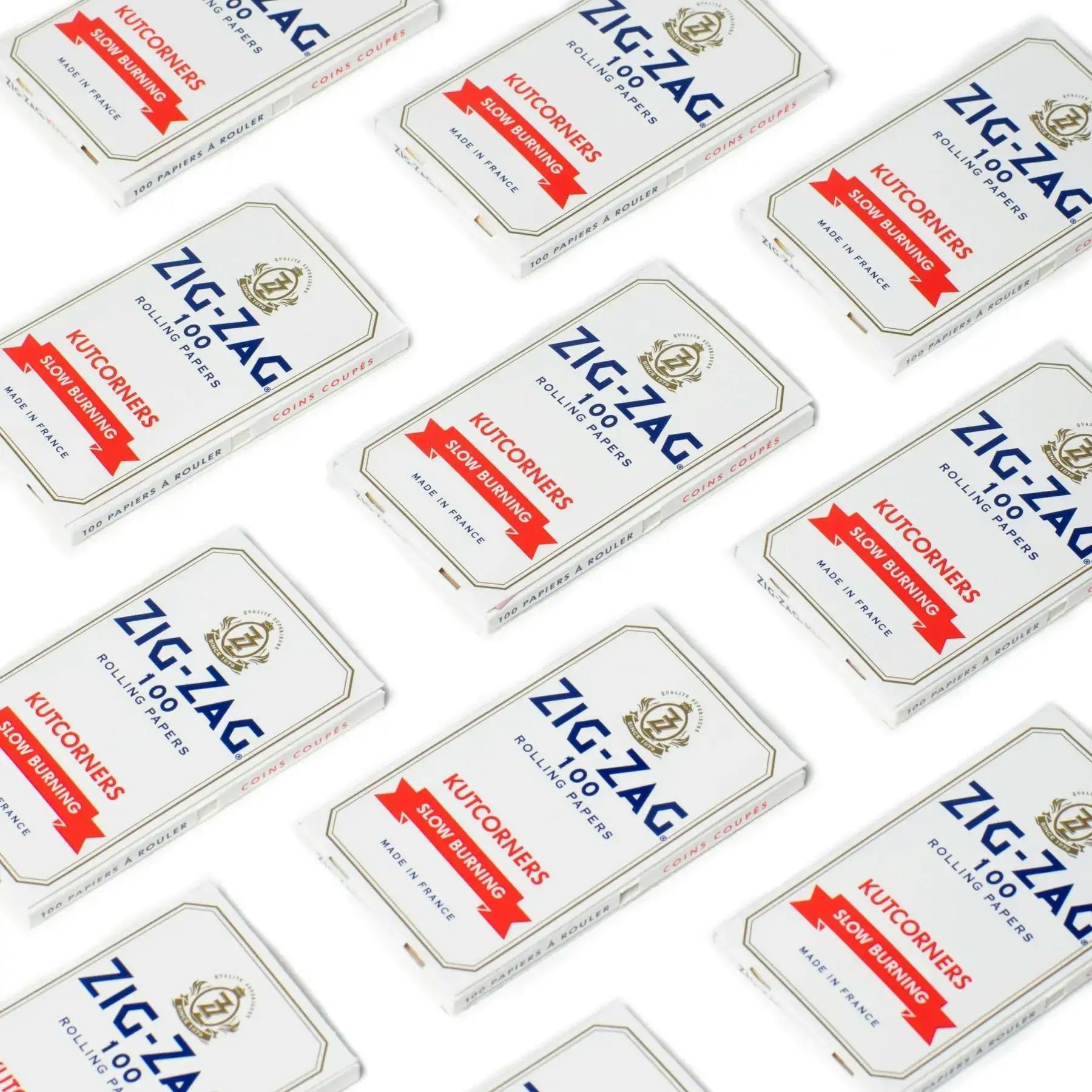 Zig Zag | White Kut Corner Slow Burning Papers