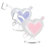 Heart Sparkles | Mini Glass Rig | 4.5"