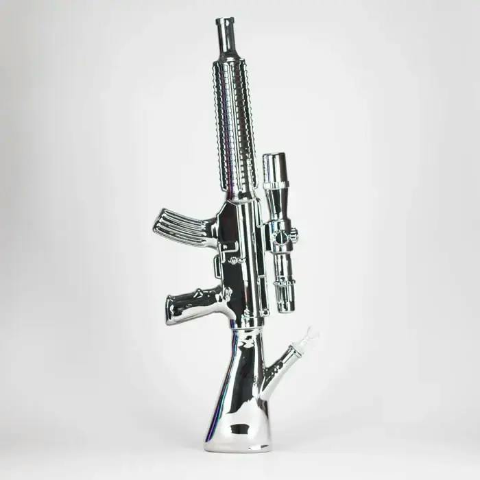 23.5" Chrome Rifle Bong