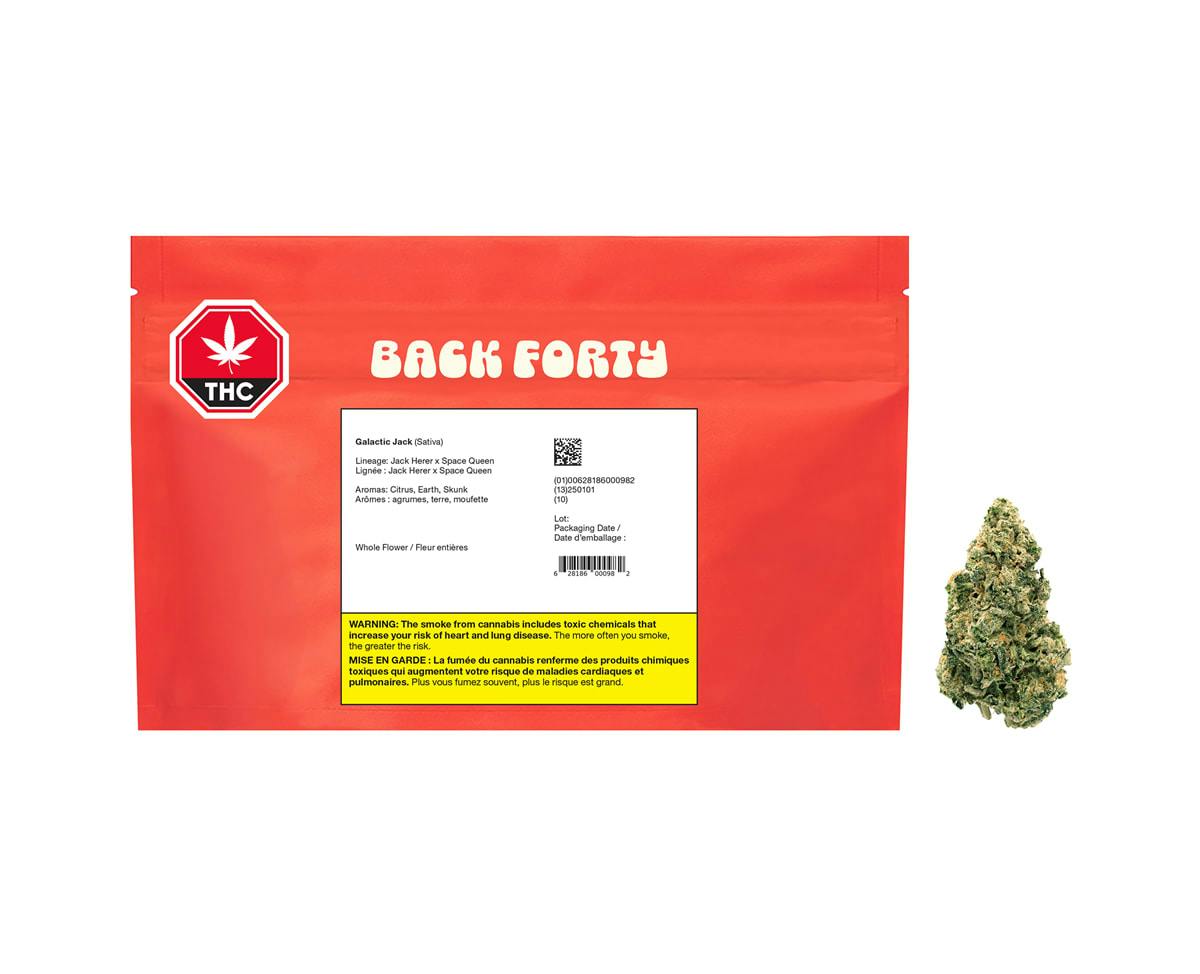 Back Forty | Galactic Jack (Sativa) | 28g