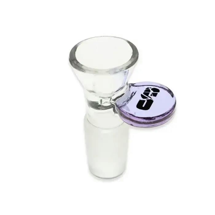 Paddle Bowl | Shatter'd Glassworks | 18mm Bowl Purple