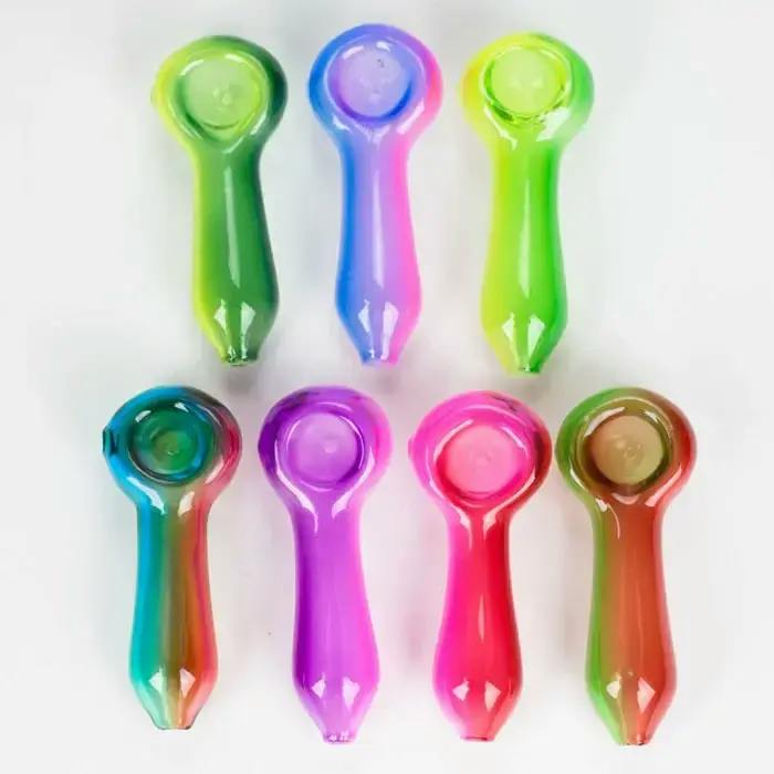 O | 4" Glass Hand Pipe