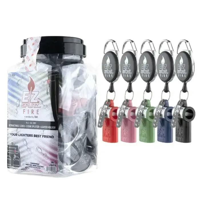 EZ Splitz Lighter Leash With Cigar Splitter
