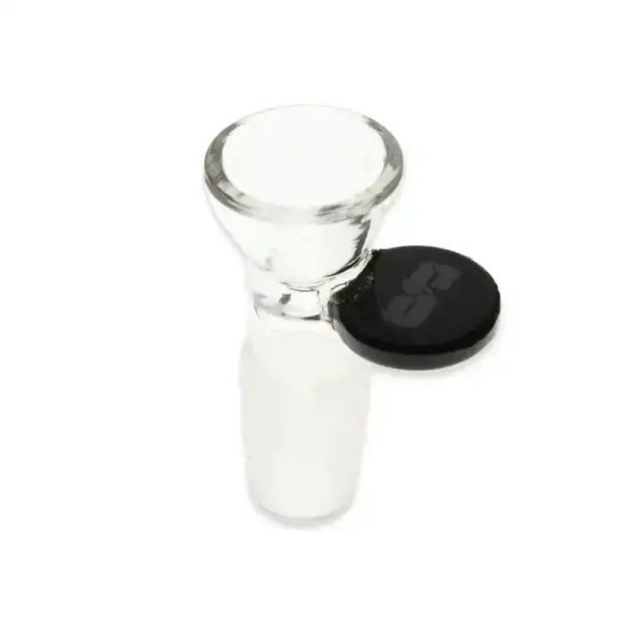 Paddle Bowl | Shatter'd Glassworks | 18mm Bowl Black