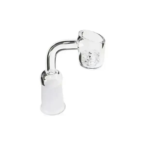 90 Domeless Flower Quartz Banger | 14mm Female