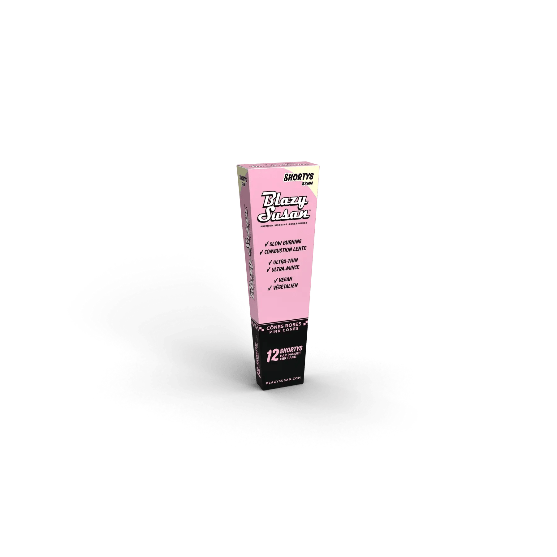 Blazy Susan | Shorty Cones 12 Pk | Pink