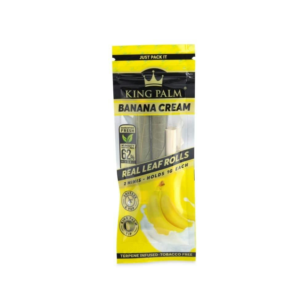 King Palm - Mini Pre-roll - Banana Cream 2pk