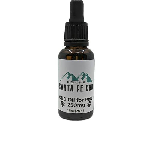 Santa Fe CBD | Isolate CBD - for Pets | 1 oz dropper | 250mg