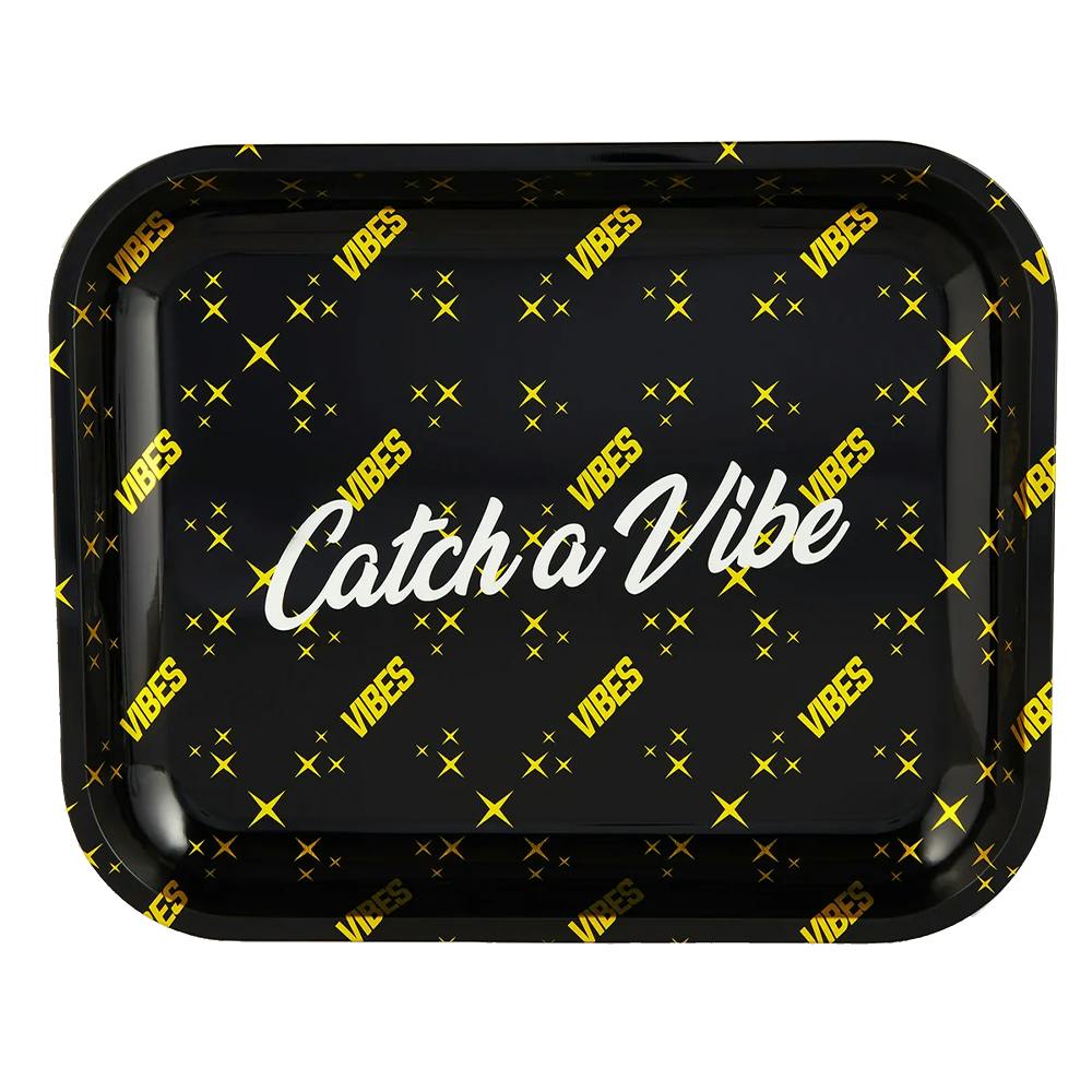 Vibes | Catch A Vibe - Black/Large | Rolling Tray