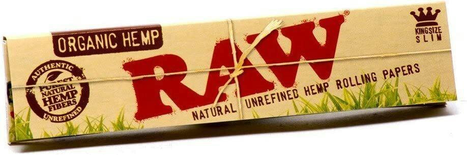 RAW | Rolling Paper | Organic Hemp King Size