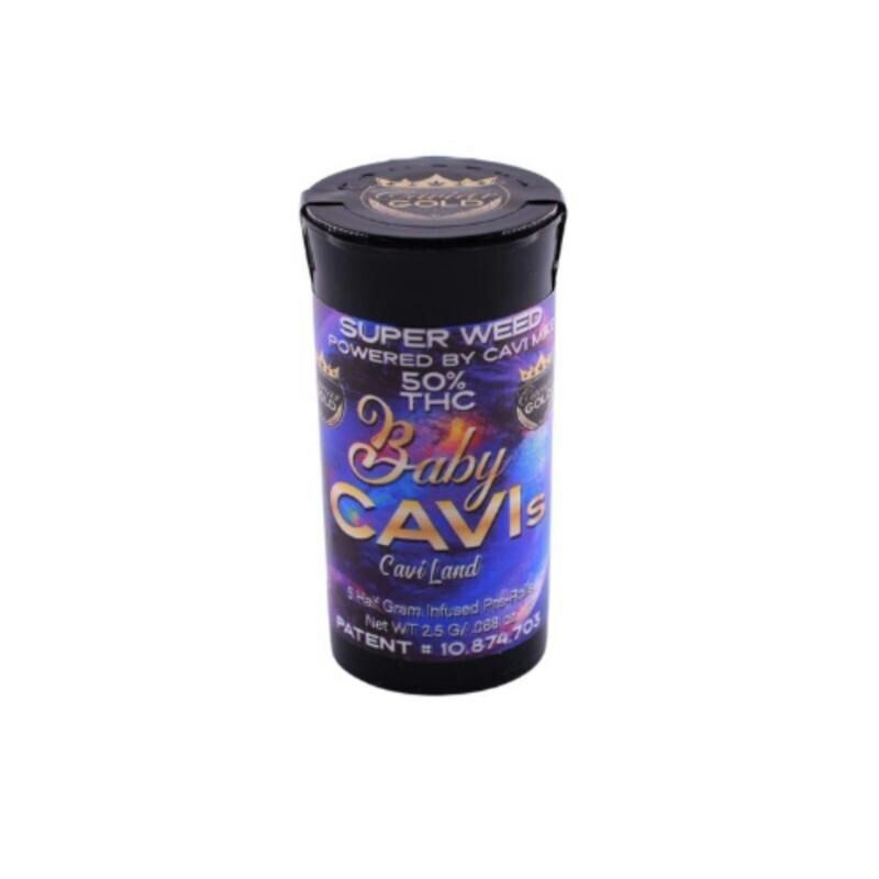 Blue Glue - Baby Cavi | 0.5g Infused Pre-rolls [5 Pack]