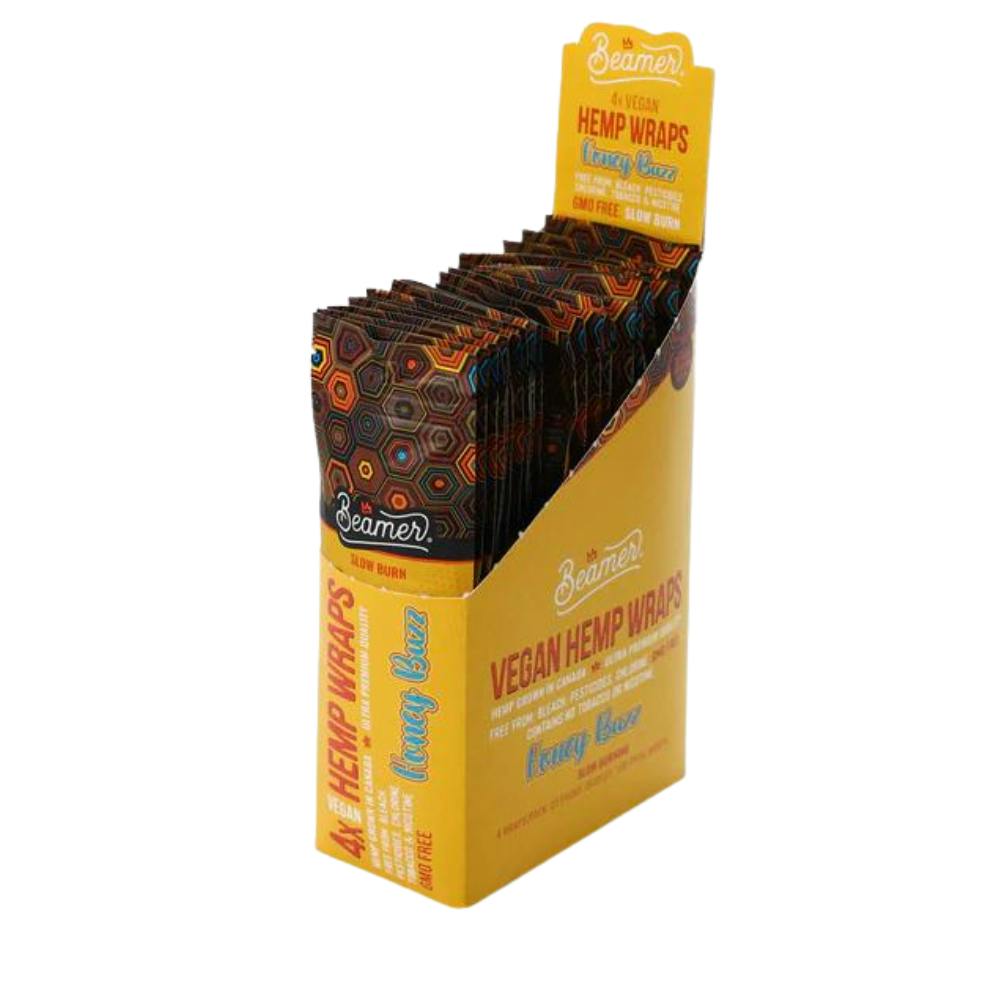 Vegan Hemp Wraps - King Size - Honey Buzz