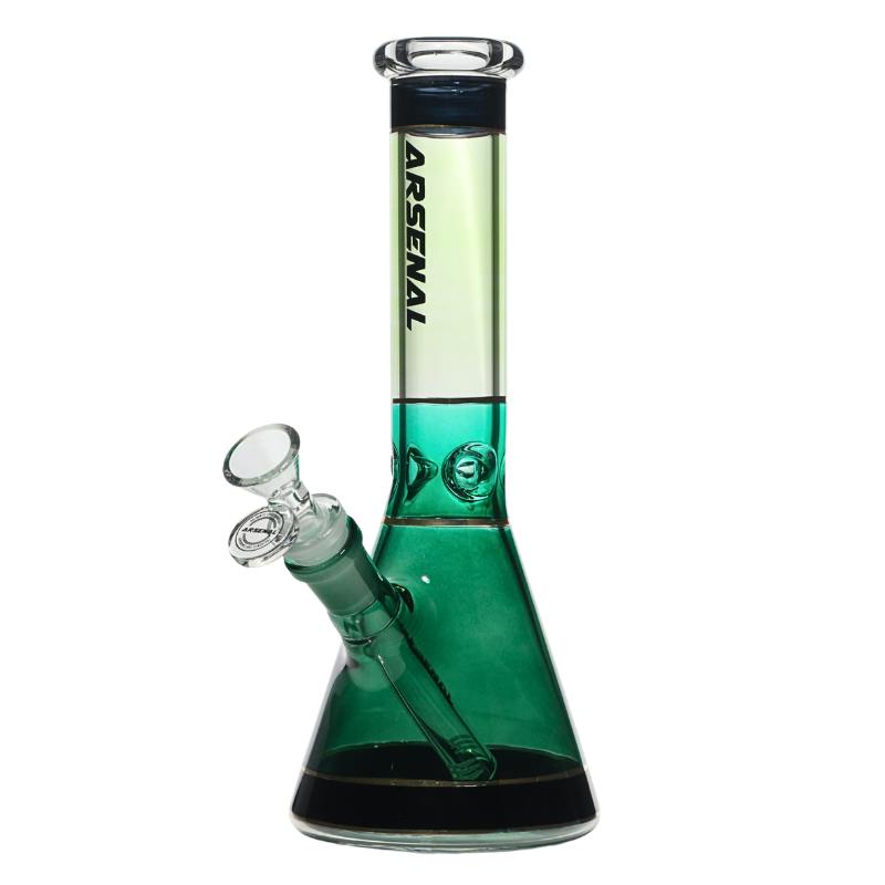 Royal Fade Beaker - 10" - Green