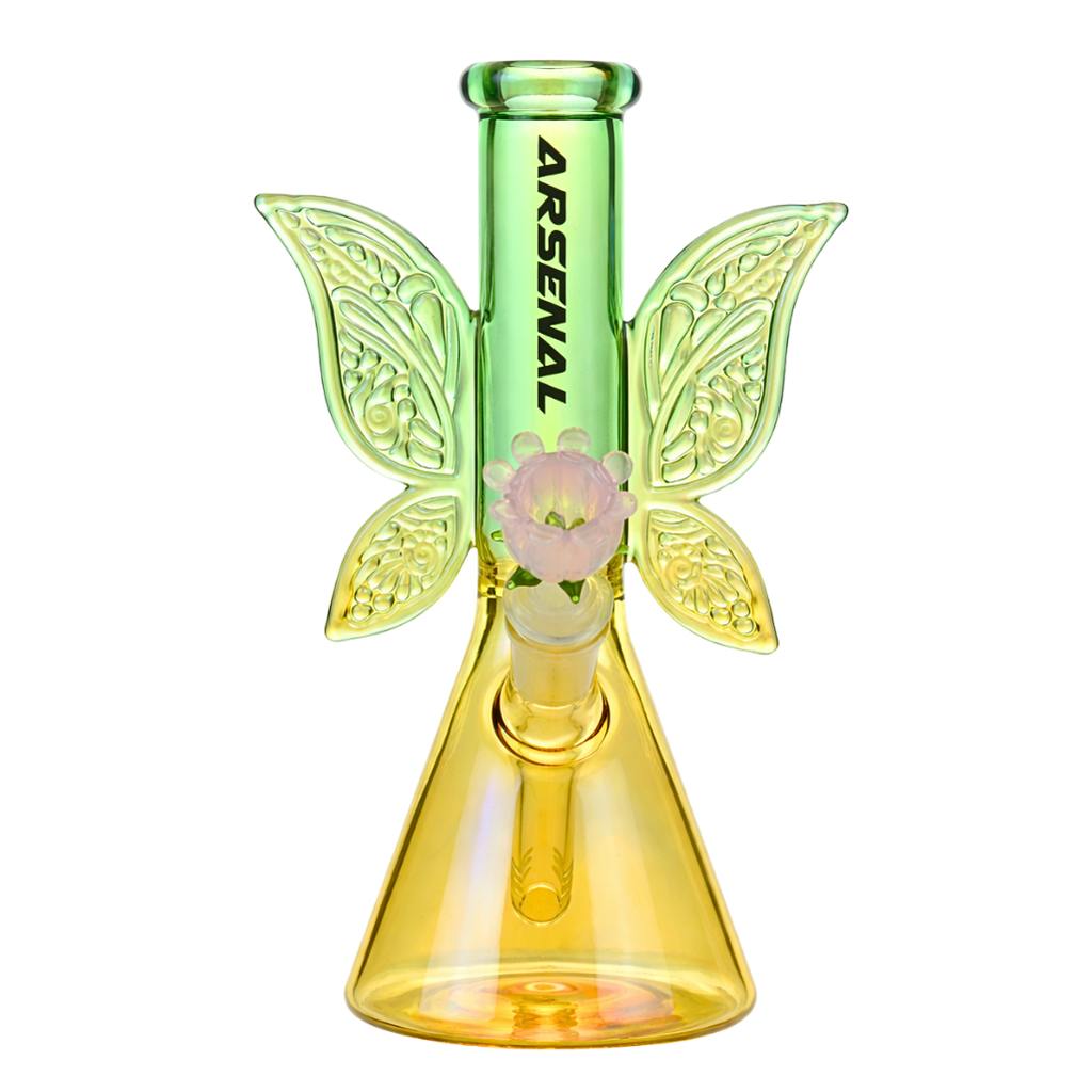 Butterfly Bloom Beaker - 8.7" - Design 2