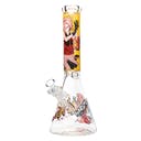 Hidden Warrior Beaker - 14" - Design 4