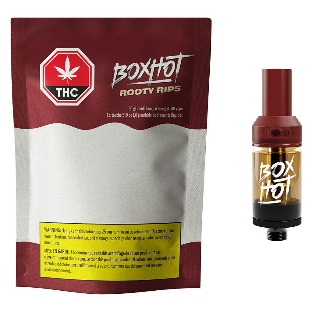 Rooty Rips Liquid Diamond Charged 510 Thread Cartridge - 1g