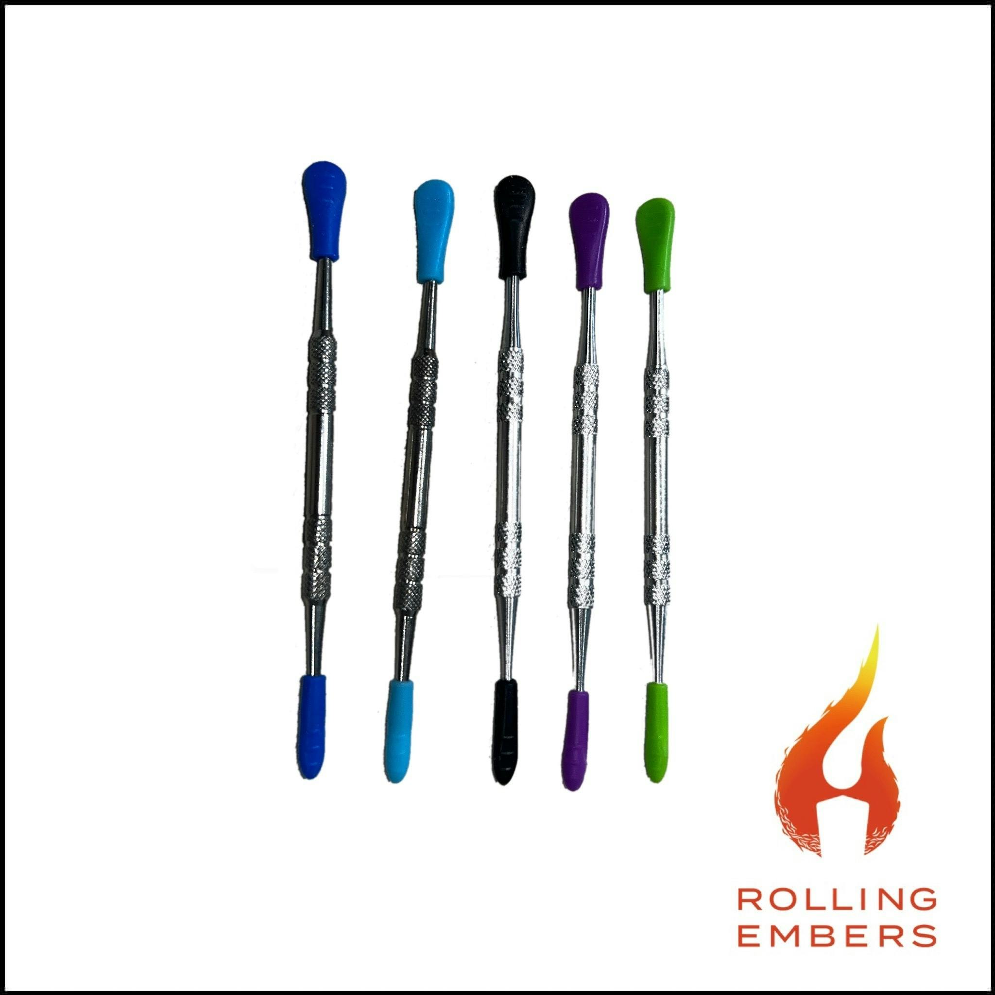 Metal Dab Tool With Rubber Tip at Rolling Embers