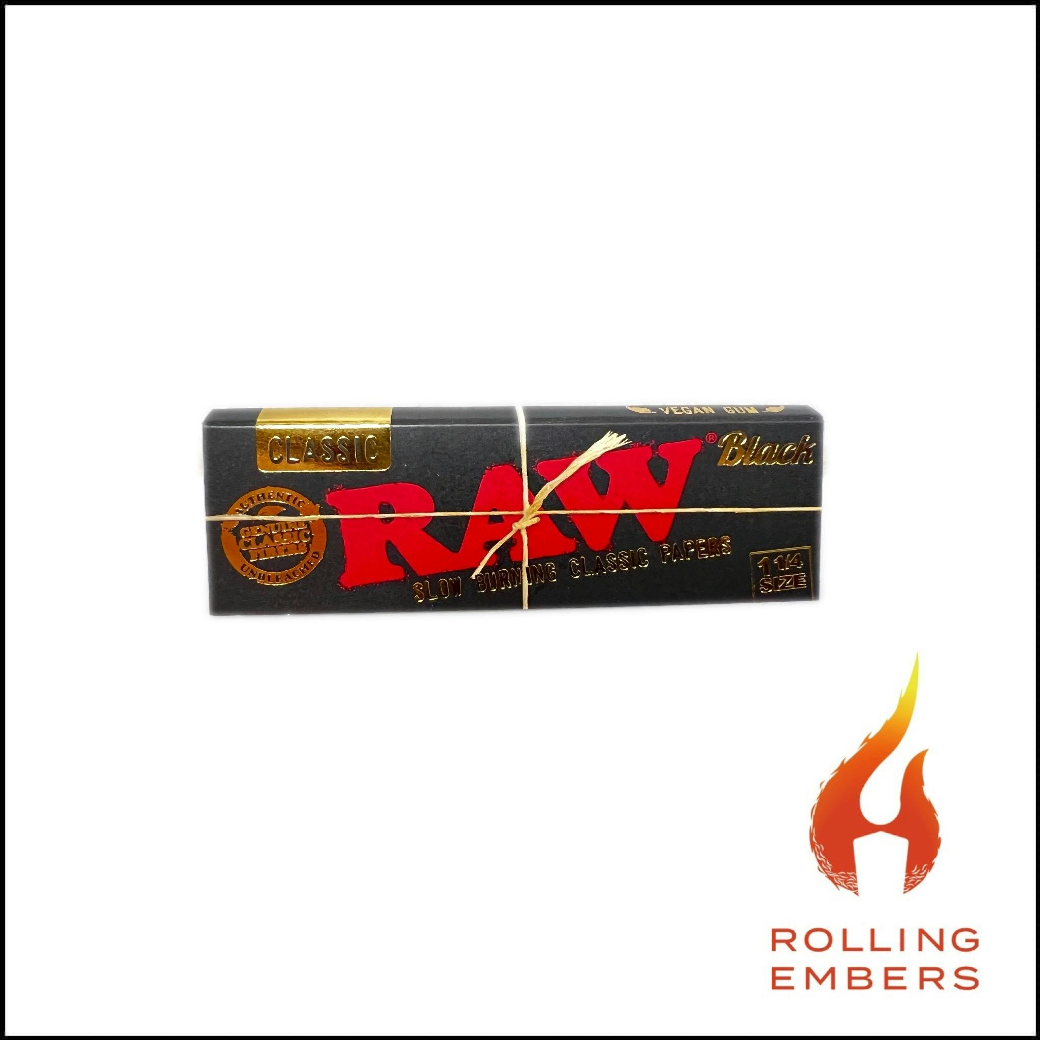 Raw | Classic | 1 1/4 Size | Rolling Papers at Rolling Embers