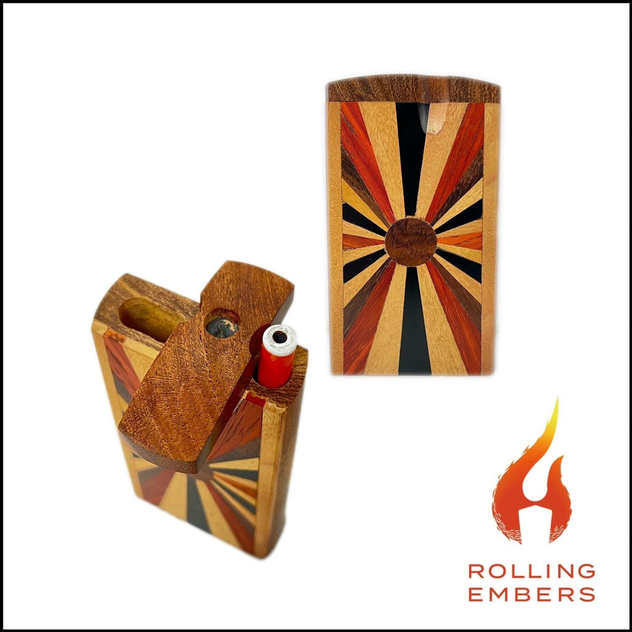 Dugout with 1 Hitter | Rustic Wood