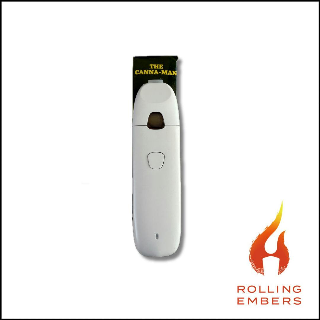 The Canna-Man | Trico Jordan Live Rosin | .5g | Disposable vape