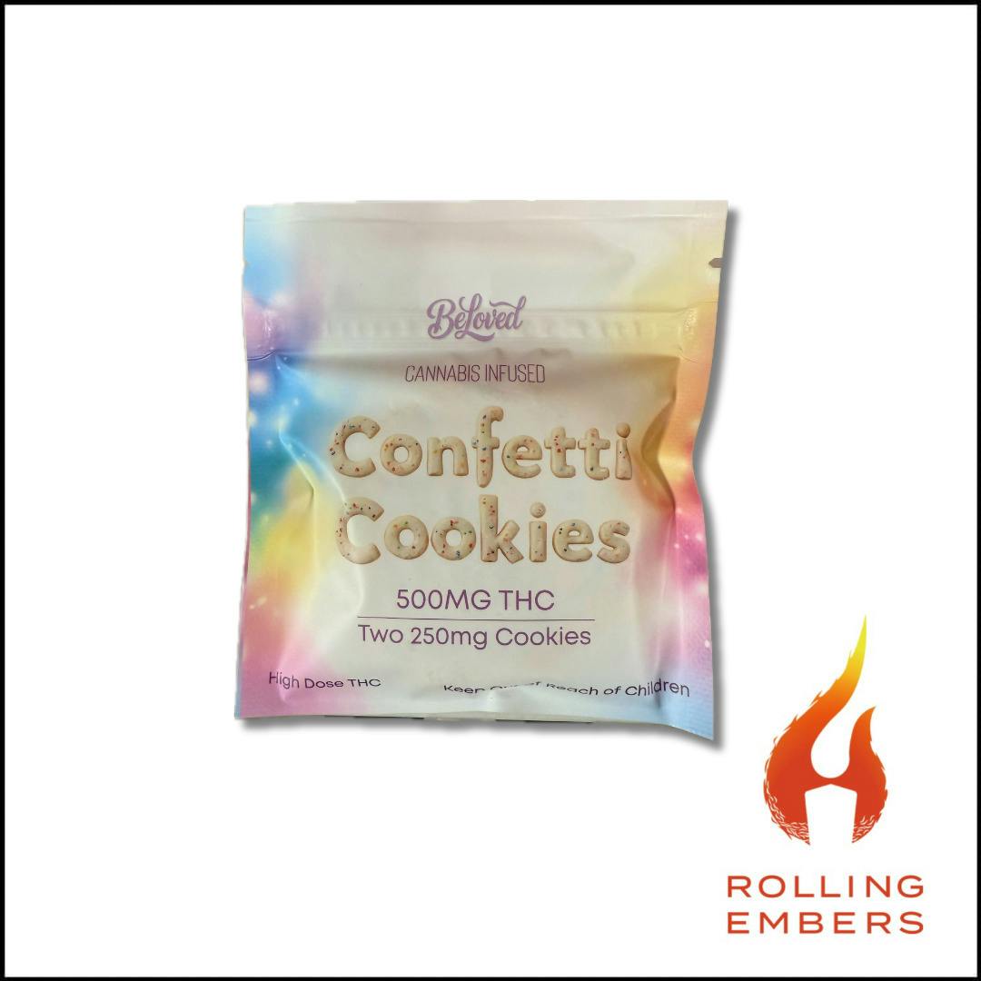 BeLoved | Confetti Cookie | Edible