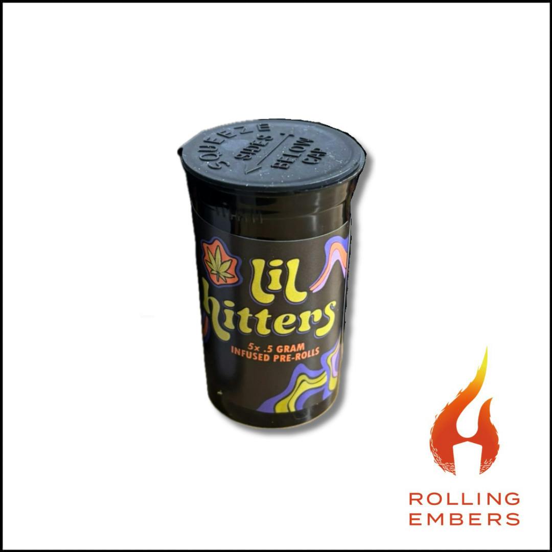 Lil Hitters | Blue Runtz | Infused Dogwalkers | 2.5g 5pk (0.5gx5)