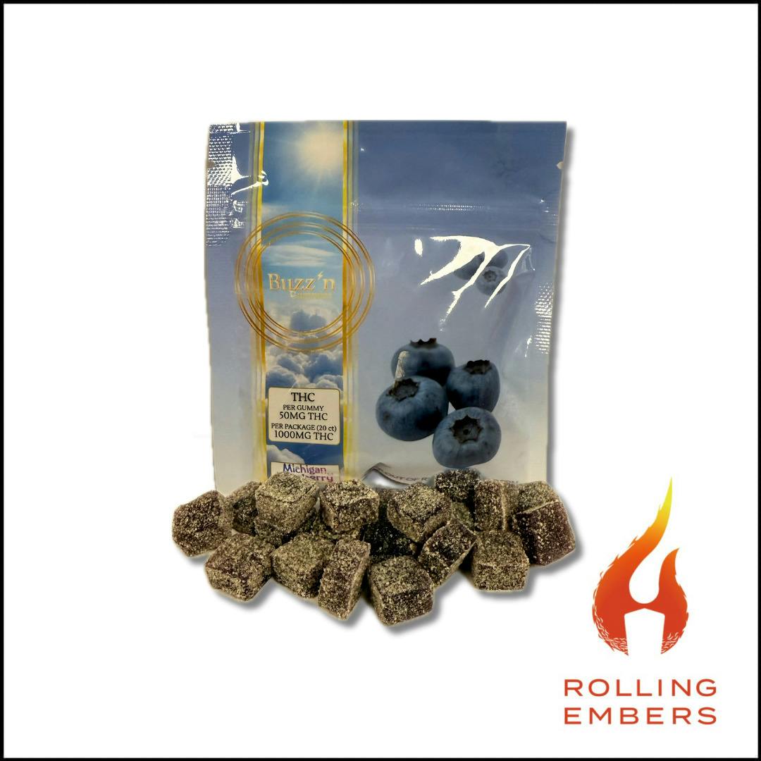 Buzz'n Gummies | Michigan Blueberry | Edible