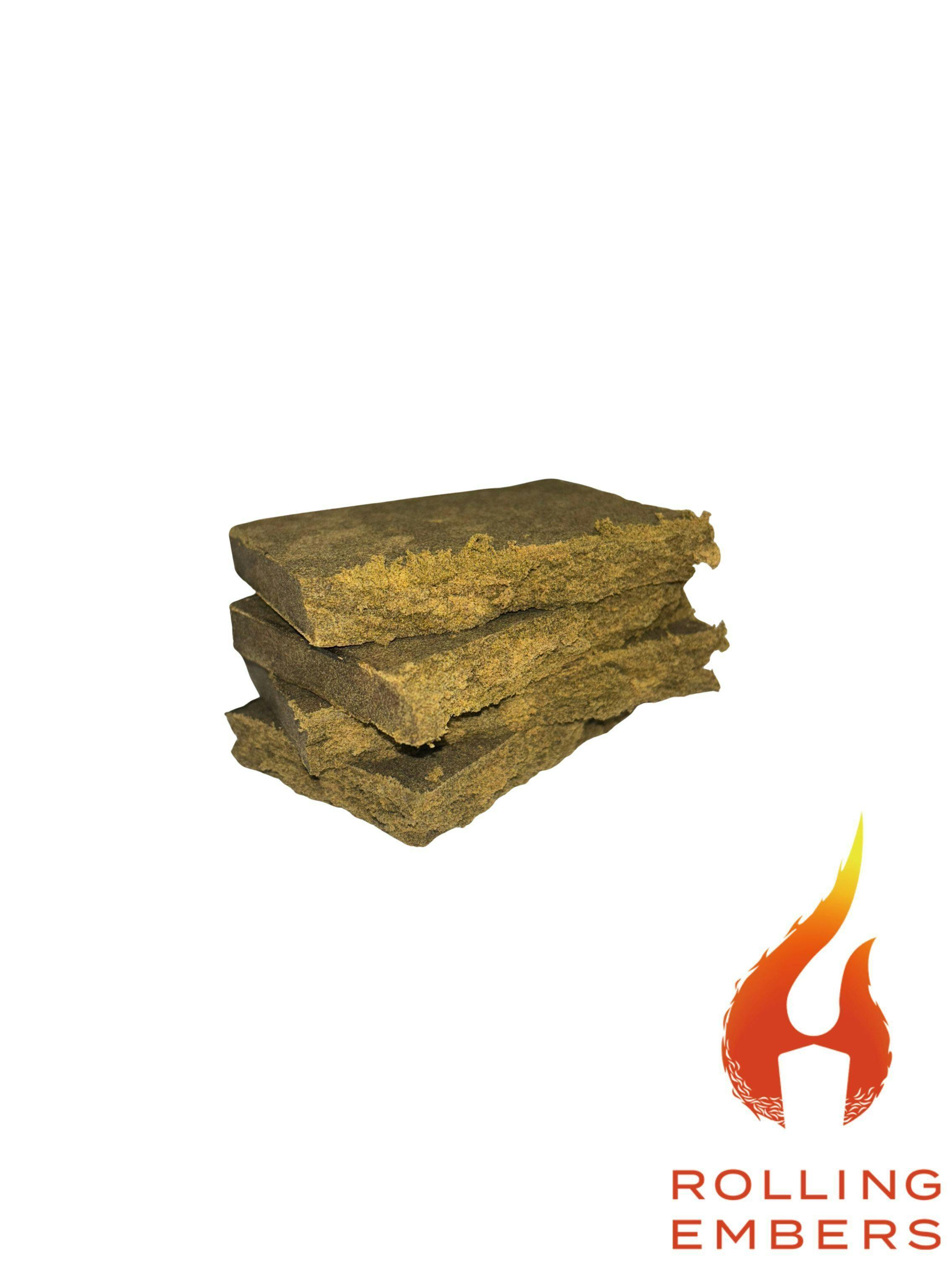 High Card Hash Co. | Lebanese Blonde Hash | Brick Hash
