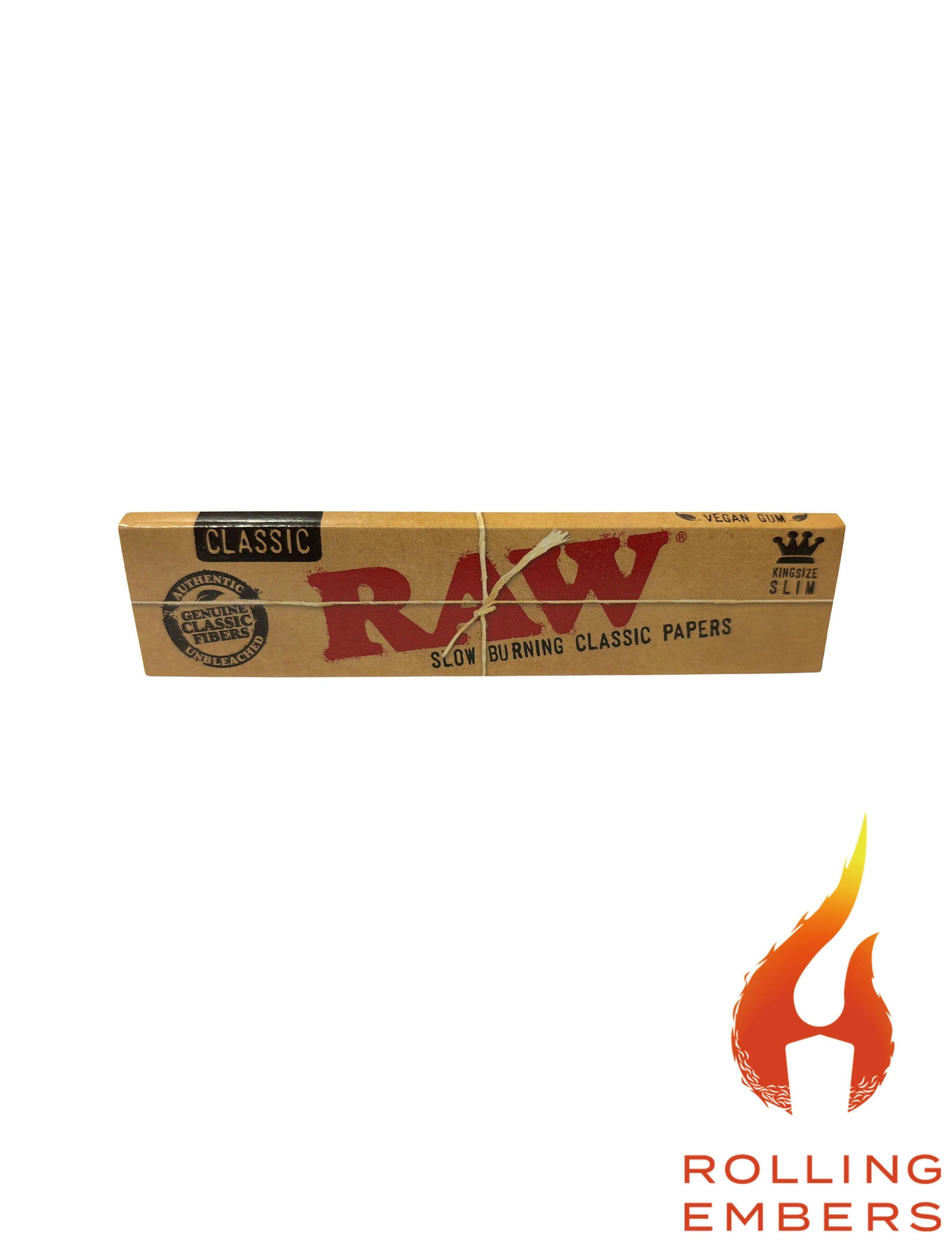Raw Papers | King Size Slim | Classic at Rolling Embers