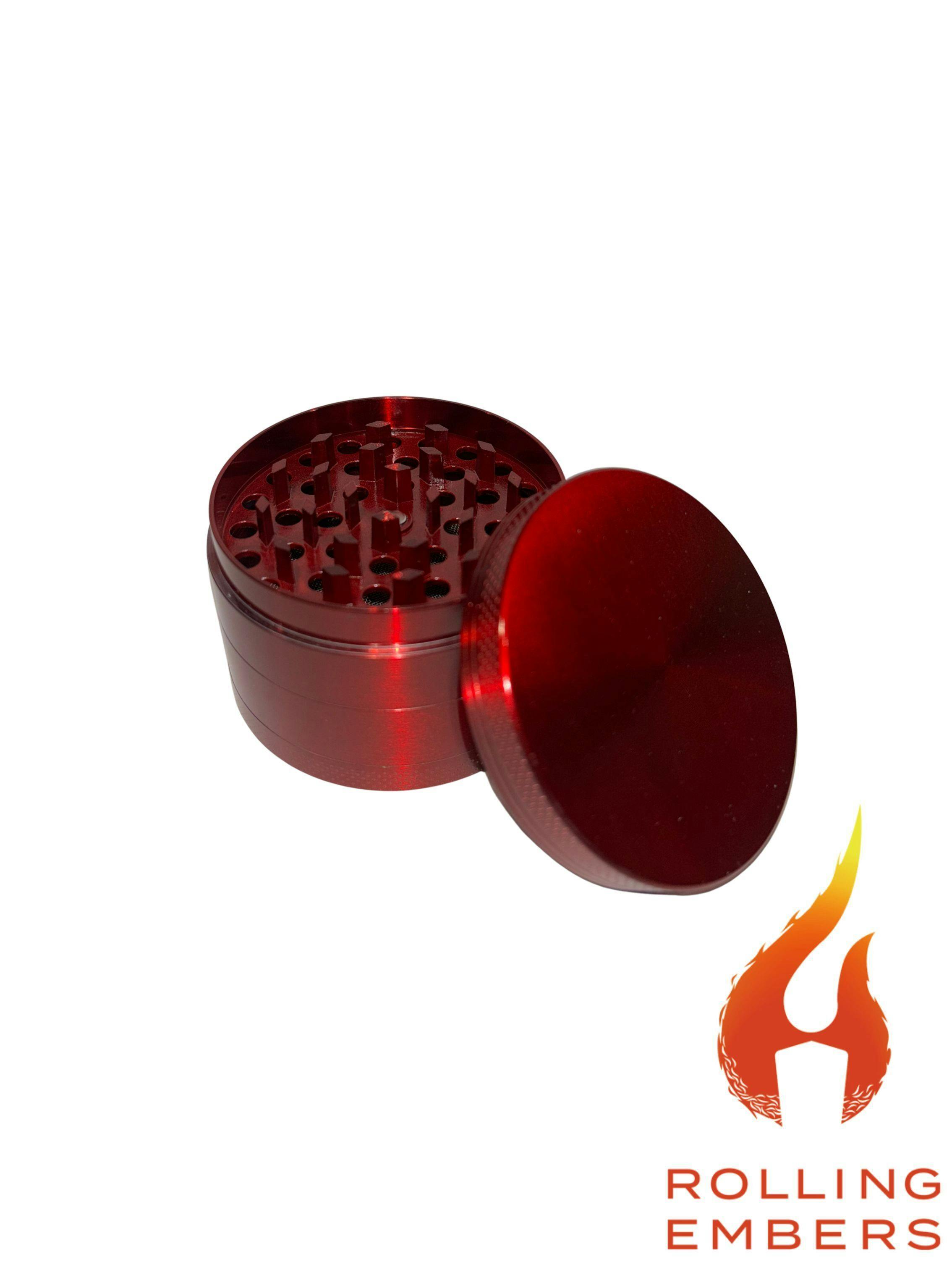 SirEEL | 63mm Zinc 4 Piece Grinder | Assorted Colors