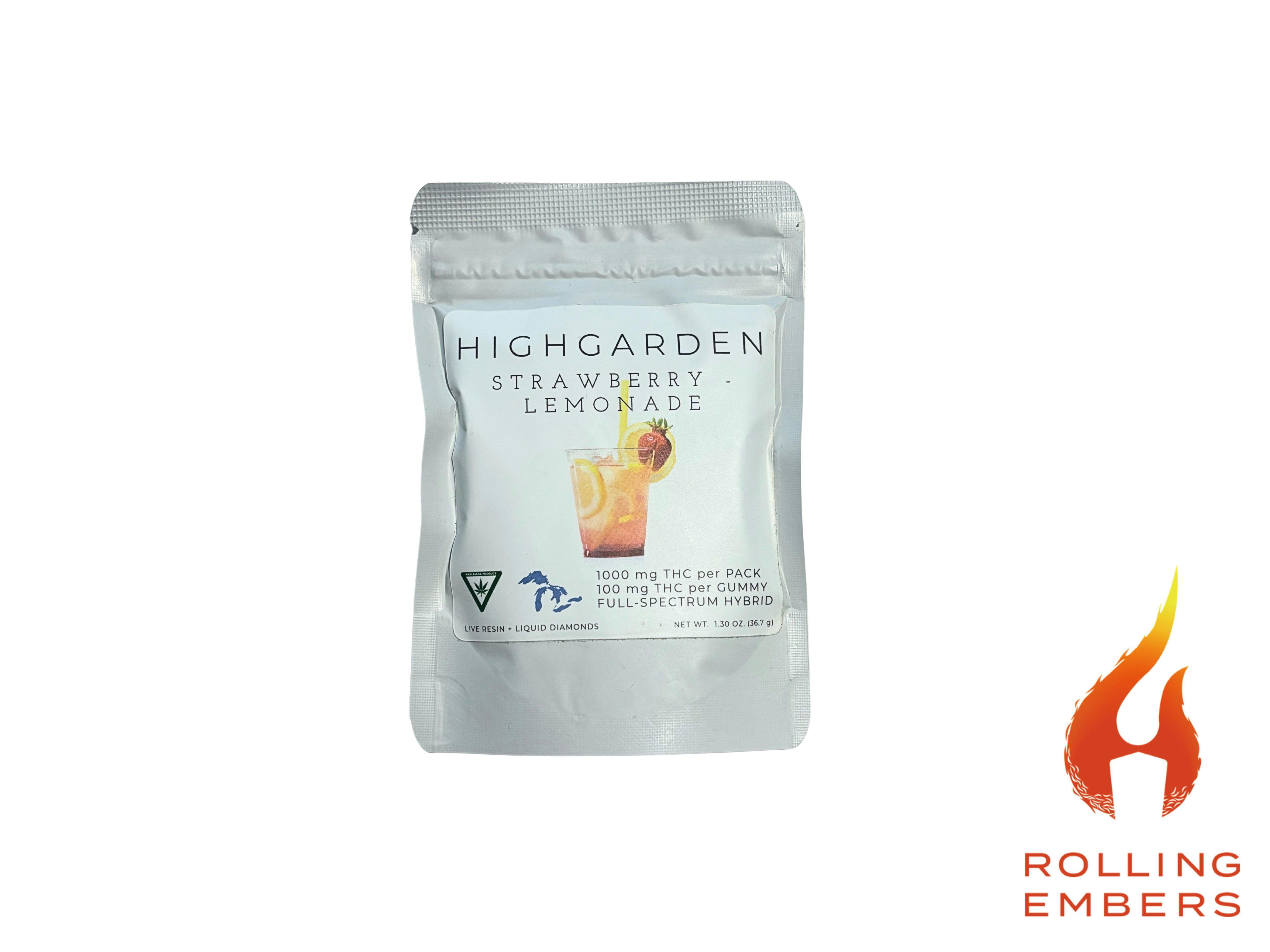 High Garden | Strawberry Lemon | Gummies