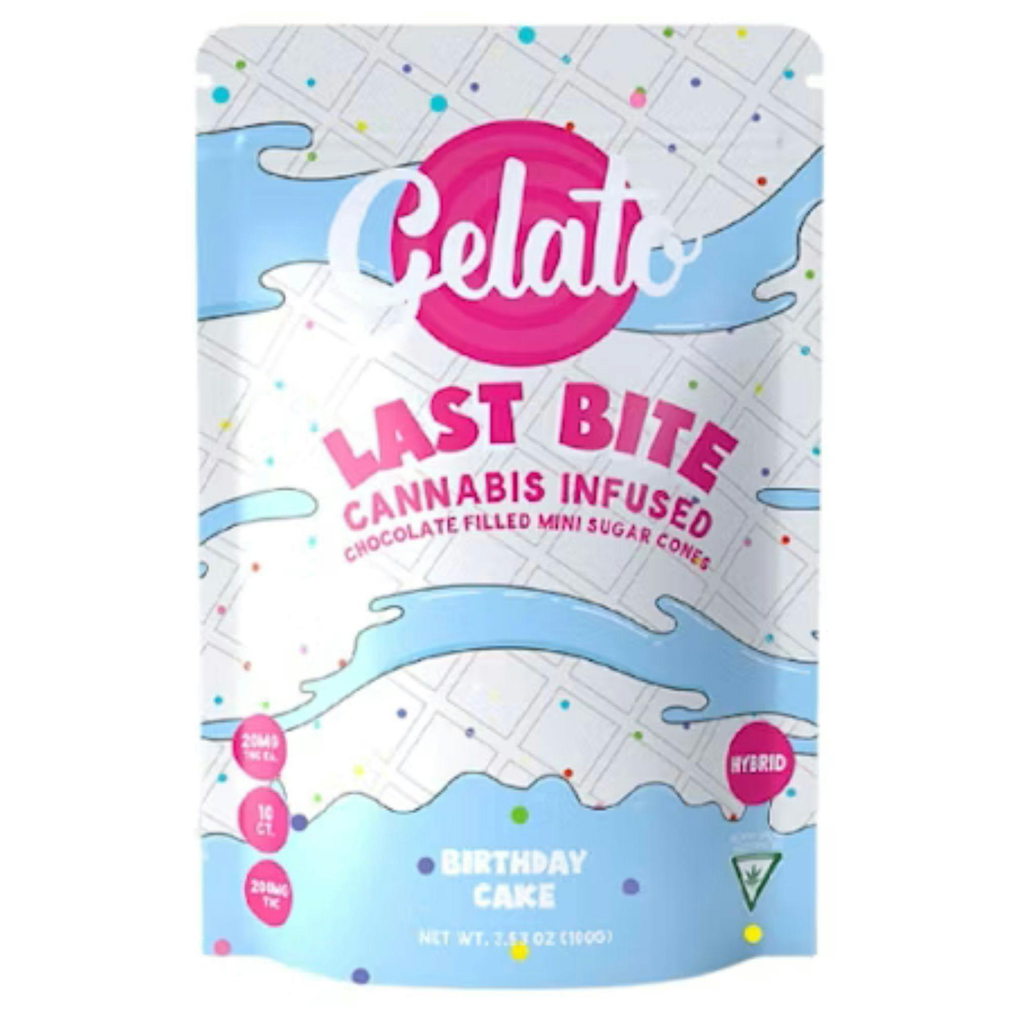 Gelato Last Bite 10pk Birthday Cake