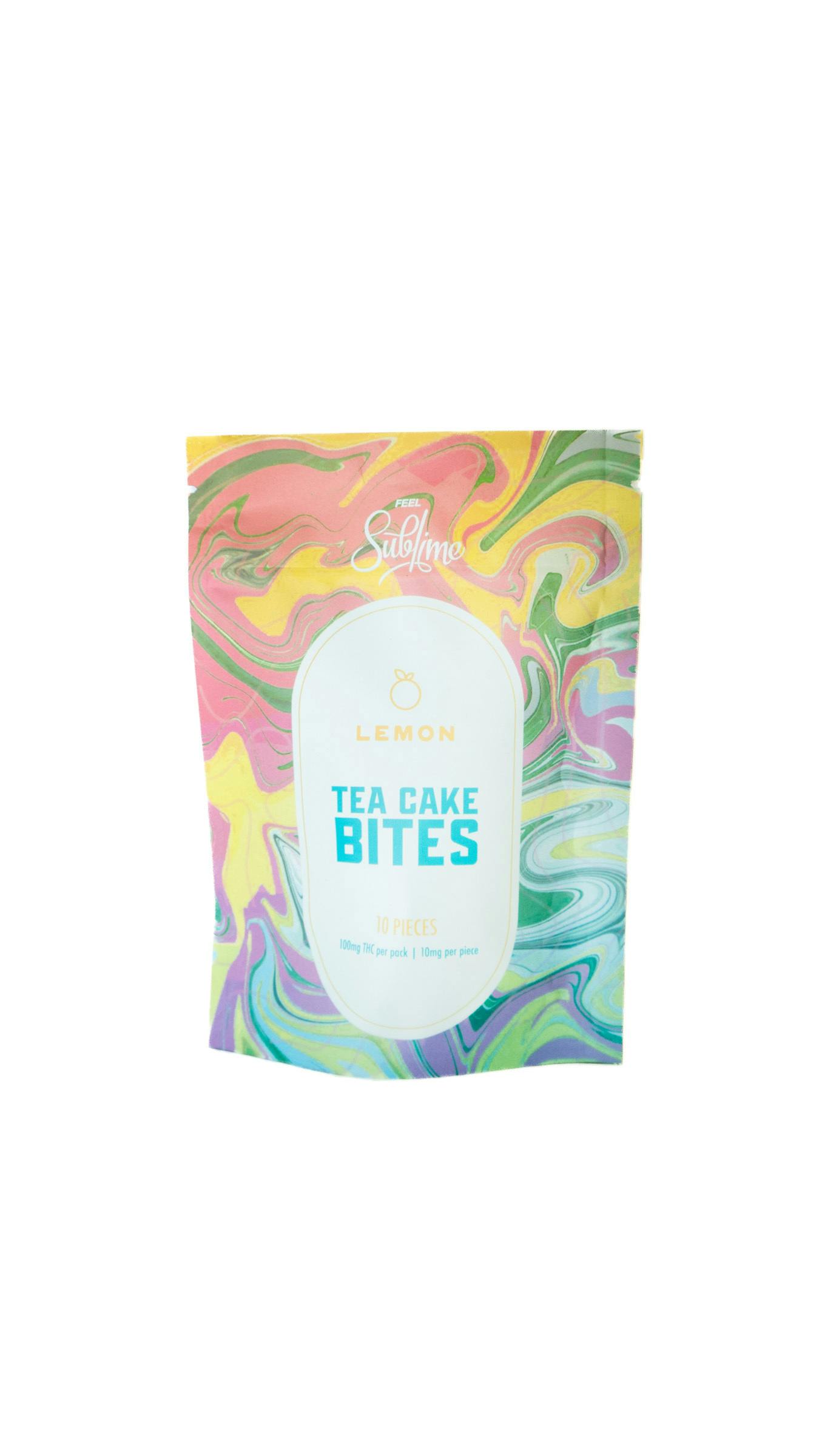 Sublime | 100mg | Edibles | Baked Goods | 10 Pack | Lemon Tea Cake Bites