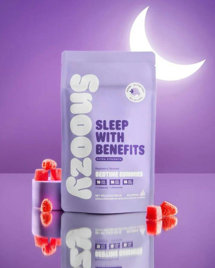 Snoozy: Sleep With Benefits - 100mg Gummies