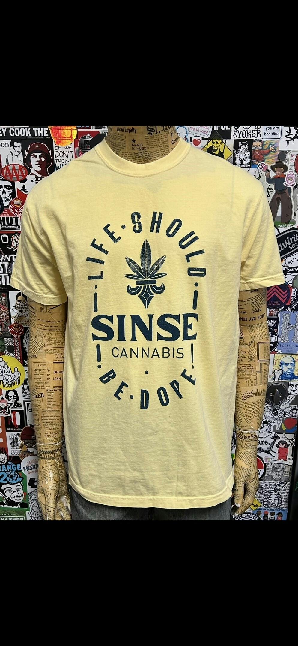 LIFE SHOULD BE DOPE | SINSE | YELLOW | SMALL