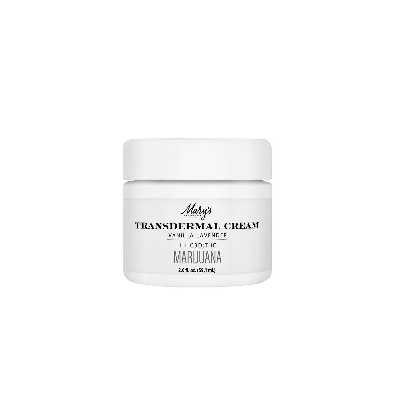 400MG LAVENDER VANILLA 1:1 (CBD:THC) TRANSDERMAL CREAM