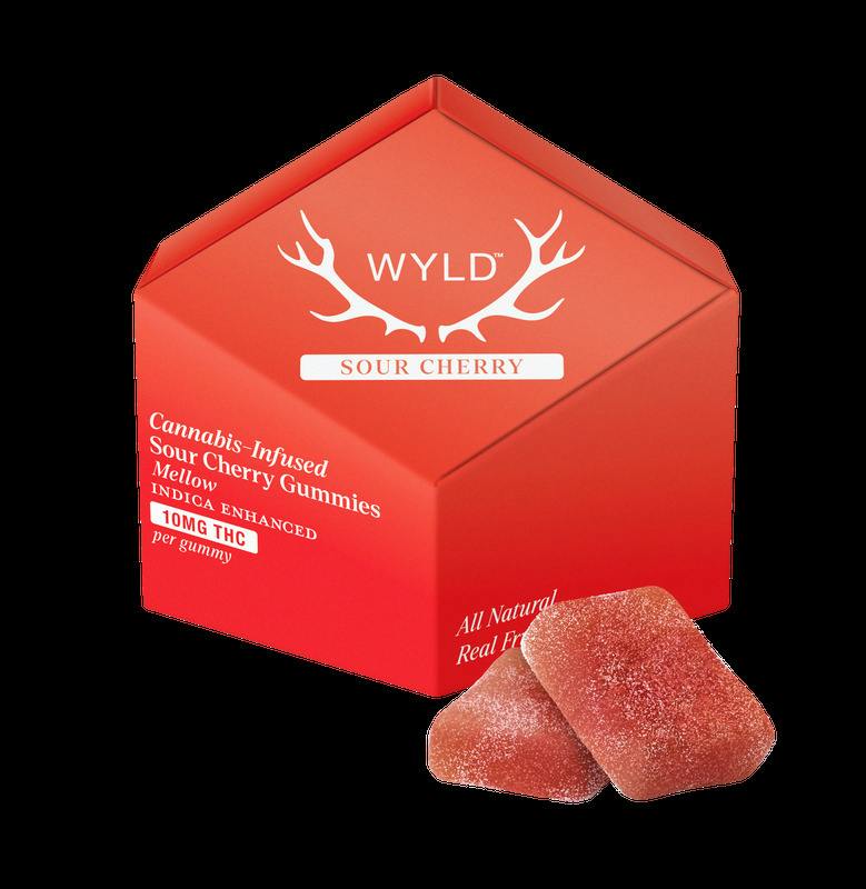 WYLD - Sour Cherry Gummies