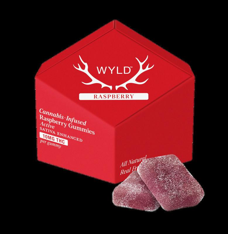 WYLD - Raspberry Gummies